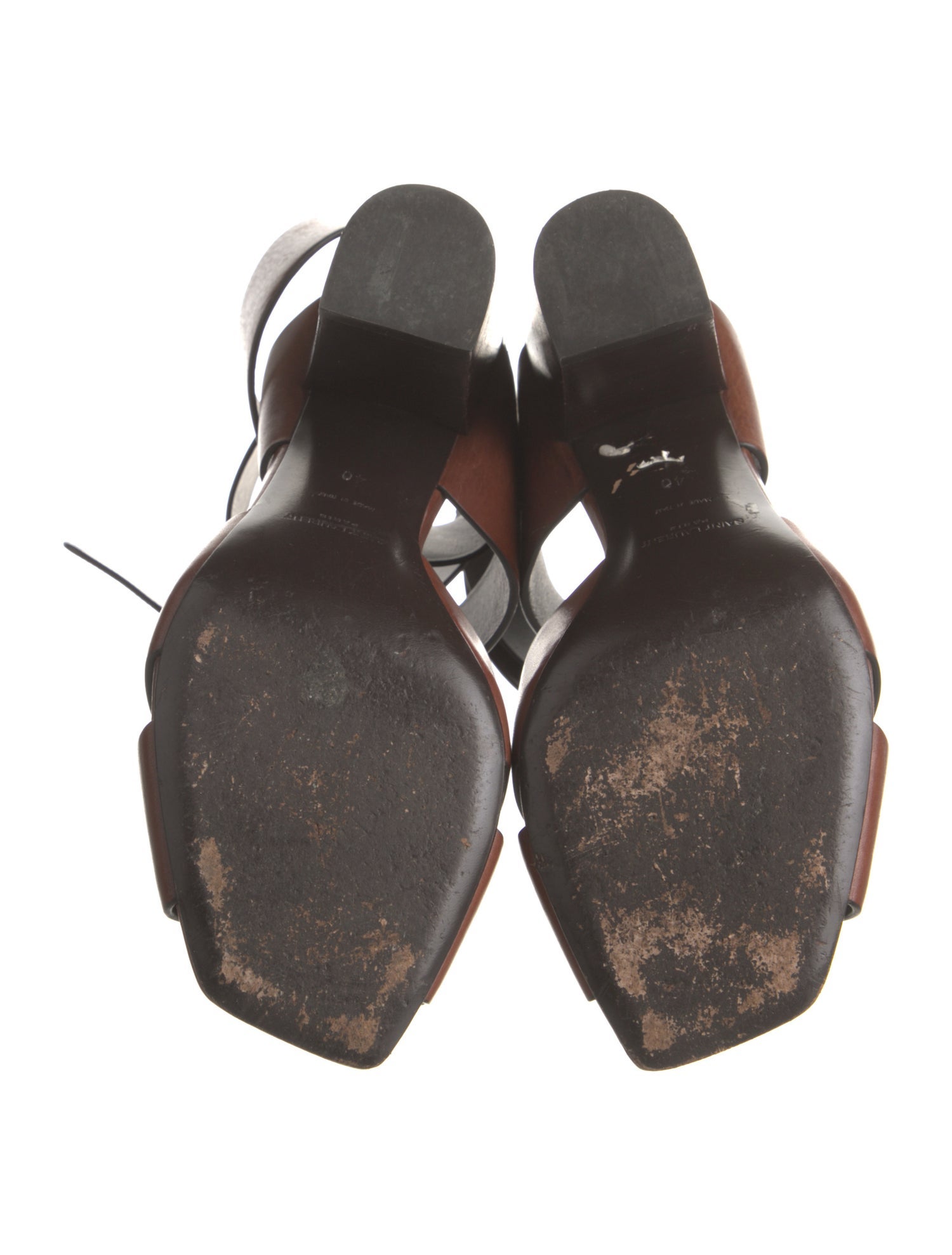 Saint Laurent Leather Sandals